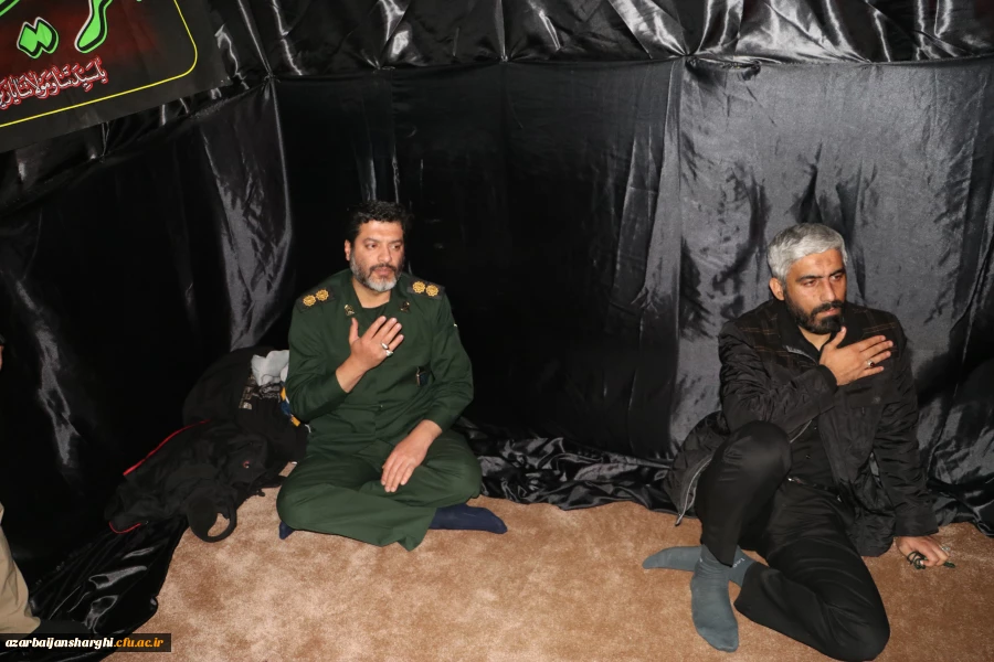 مراسم شبی باشهید گمنام در دانشگاه فرهنگیان استان آذربایجان شرقی  7