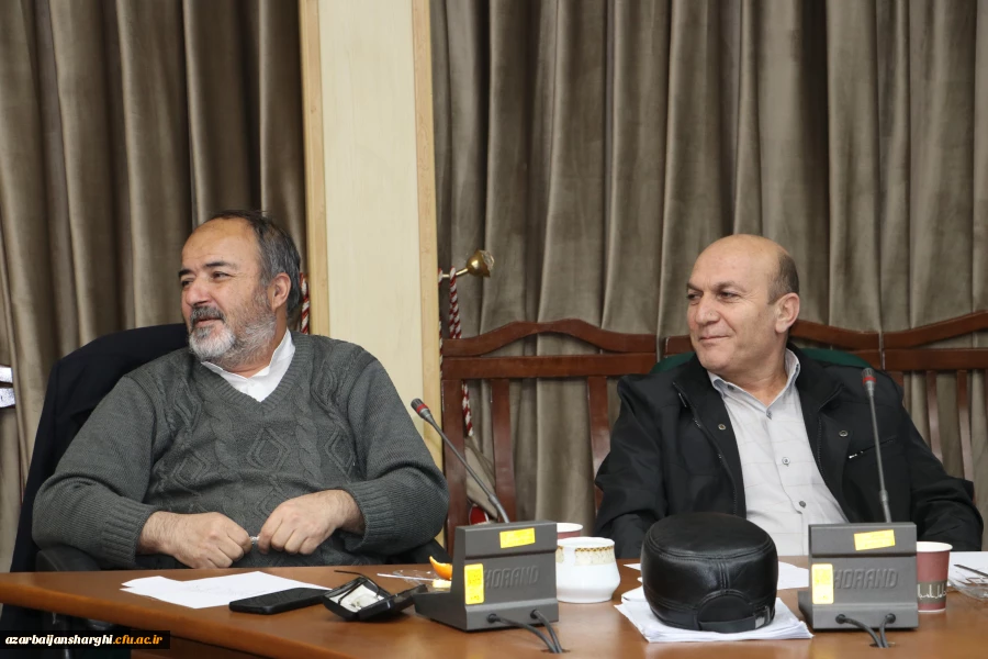 جلسه هم اندیشی اساتید دانشگاه فرهنگیان  با عنوان "بررسی ایده های  نو وعینی در ارتقای اعضای هئیت علمی " 9