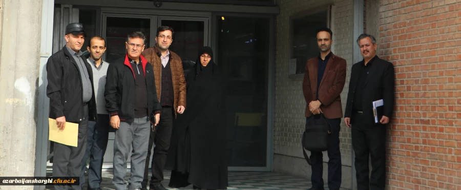 بازدیدو ارزیابی کارگروه تخصصی سازمان مرکزی از آزمایشگاه های  علوم پایه در  دانشگاه فرهنگیان آذربایجان شرقی 2