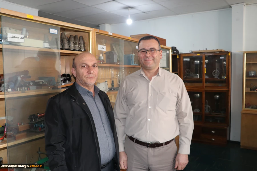 بازدیدو ارزیابی کارگروه تخصصی سازمان مرکزی از آزمایشگاه های  علوم پایه در  دانشگاه فرهنگیان آذربایجان شرقی 3