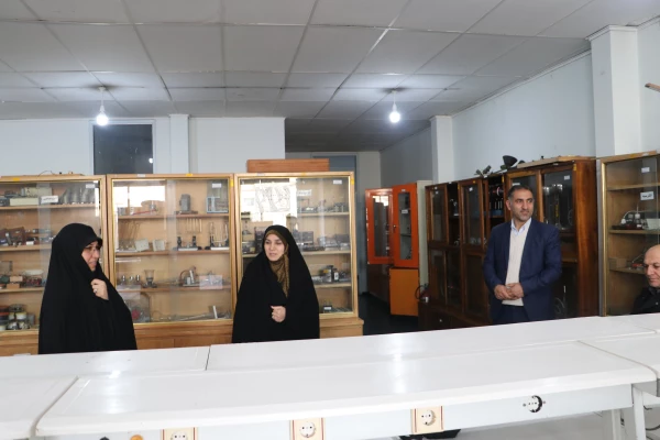 بازدیدو ارزیابی کارگروه تخصصی سازمان مرکزی از آزمایشگاه های  علوم پایه در  دانشگاه فرهنگیان آذربایجان شرقی 4