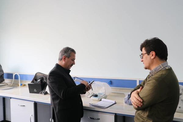 بازدیدو ارزیابی کارگروه تخصصی سازمان مرکزی از آزمایشگاه های  علوم پایه در  دانشگاه فرهنگیان آذربایجان شرقی 19