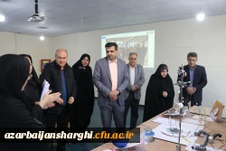 گشایش نمایشگاه دست سازه های دانشجو معلمان خلاق در دانشگاه فرهنگیان آذربایجان شرقی 10