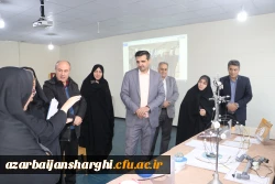 گشایش نمایشگاه دست سازه های دانشجو معلمان خلاق در دانشگاه فرهنگیان آذربایجان شرقی 11