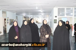 گشایش نمایشگاه دست سازه های دانشجو معلمان خلاق در دانشگاه فرهنگیان آذربایجان شرقی 16