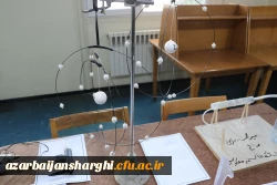 گشایش نمایشگاه دست سازه های دانشجو معلمان خلاق در دانشگاه فرهنگیان آذربایجان شرقی 24