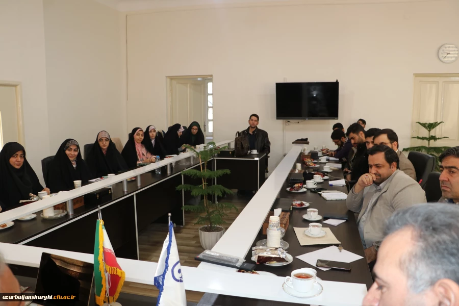  برگزاری جلسه ستاد استانی کنگره شهدای دانشجو معلم استان آذربایجان شرقی 11