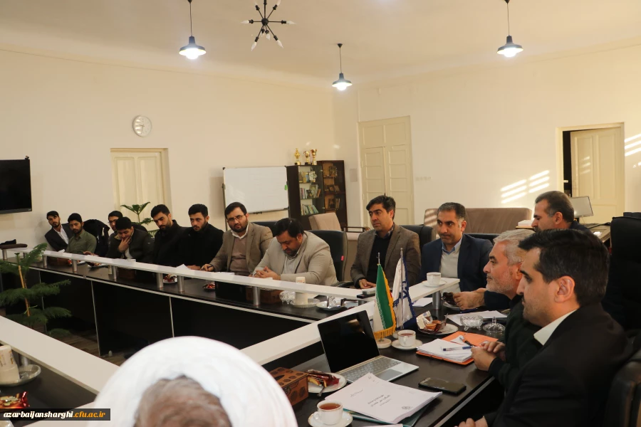  برگزاری جلسه ستاد استانی کنگره شهدای دانشجو معلم استان آذربایجان شرقی 15