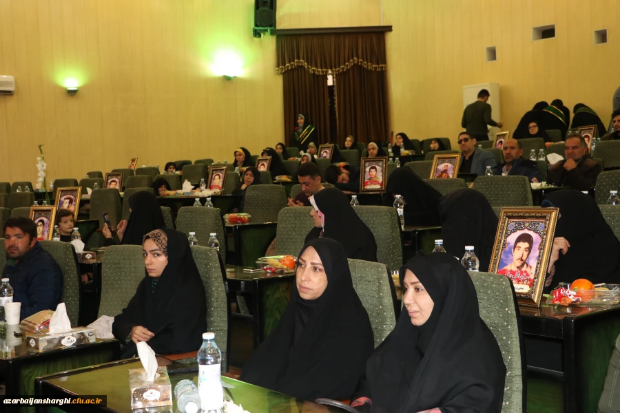 آیین  تکریم و تجلیل از 72 مادر شهید به مناسبت میلاد حضرت زهرا (س) در استان  آذربایجان شرقی 4