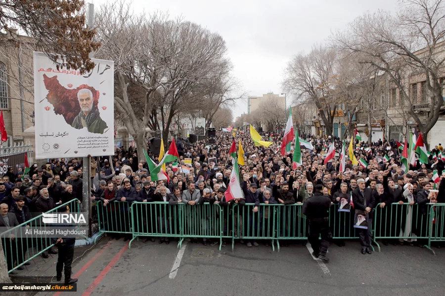 اعلام انزجار اساتید ، کارکنان و دانشجو معلمان دانشگاه فرهنگیان آذربایجان شرقی از طراحان و عاملان حادثه تروریستی کرمان 7