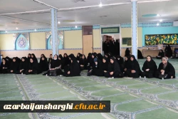 مراسم سومین سالگرد تدفین شهید گمنام پردیس فاطمه الزهرا (س)دانشگاه فرهنگیان استان آذربایجان شرقی برگزار شد. 13