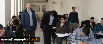 برگزاری امتحانات پایان ترم دانشجو معلمان دانشگاه فرهنگیان آذربایجان شرفی