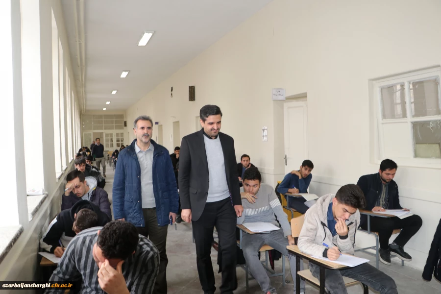 برگزاری امتحانات پایان ترم دانشجو معلمان دانشگاه فرهنگیان آذربایجان شرفی 14