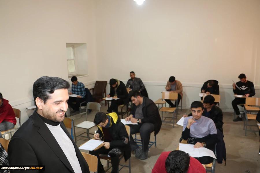 برگزاری امتحانات پایان ترم دانشجو معلمان دانشگاه فرهنگیان آذربایجان شرفی 17