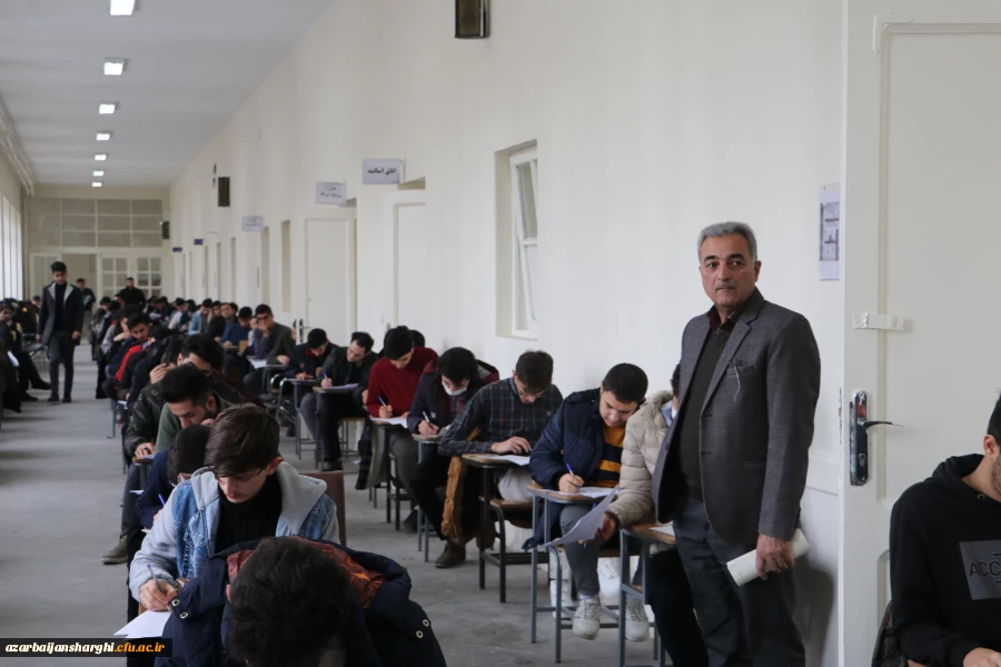 برگزاری امتحانات پایان ترم دانشجو معلمان دانشگاه فرهنگیان آذربایجان شرفی 21