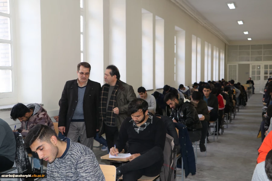 برگزاری امتحانات پایان ترم دانشجو معلمان دانشگاه فرهنگیان آذربایجان شرفی 45