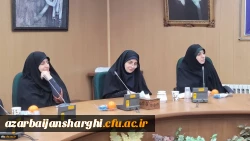 آیین تکریم و معارفه معاون آموزشی، پرورشی و فرهنگی پردیس فاطمه الزهرا(س) تبریز 5