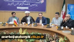 آیین تکریم و معارفه معاون آموزشی، پرورشی و فرهنگی پردیس فاطمه الزهرا(س) تبریز 8