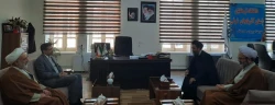 دیدار رئیس دانشگاه فرهنگیان  آذربایجان شرقی با مدیر کل سازمان تبلیغات اسلامی استان 2