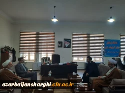 دیدار رئیس دانشگاه فرهنگیان  آذربایجان شرقی با مدیر کل سازمان تبلیغات اسلامی استان 3