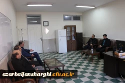 نشست صمیمی رییس  دانشگاه فرهنگیان استان آذربایجان شرقی با هیئت رئیسه و مدیران گروههای  درسی پردیس علامه امینی  3