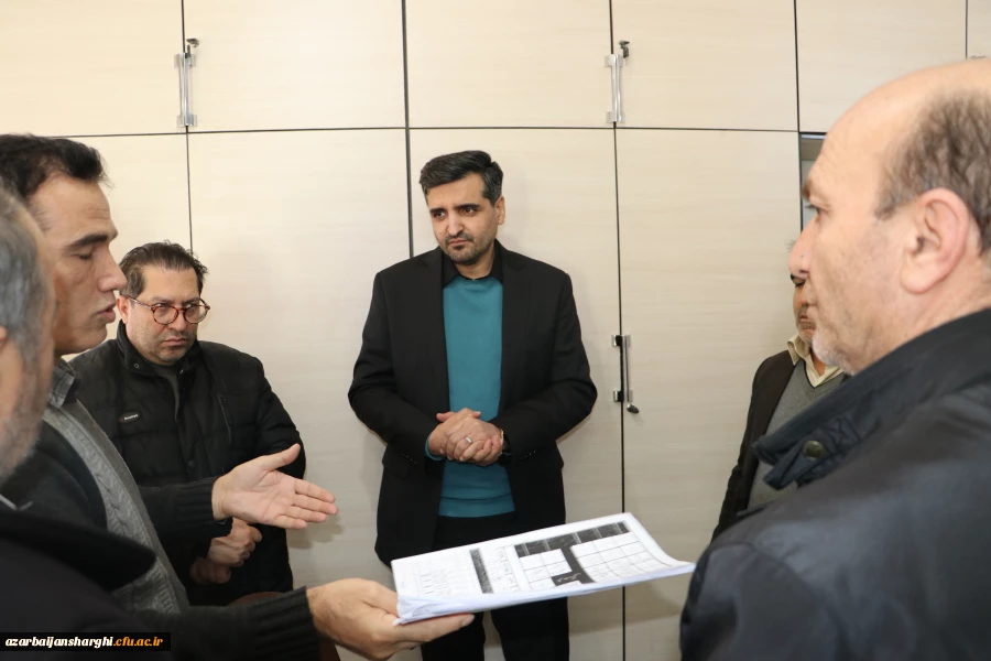 نشست صمیمی رییس  دانشگاه فرهنگیان استان آذربایجان شرقی با هیئت رئیسه و مدیران گروههای  درسی پردیس علامه امینی  5