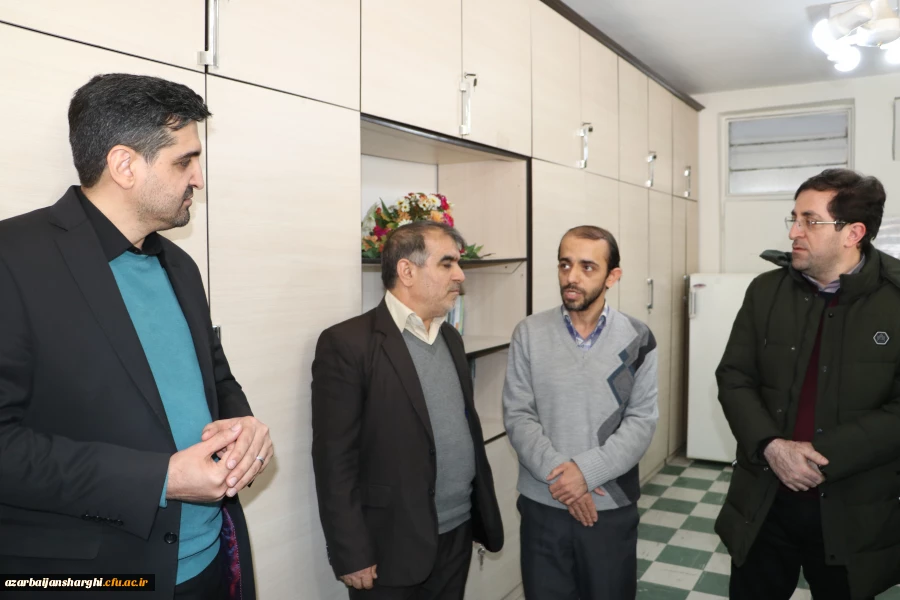 نشست صمیمی رییس  دانشگاه فرهنگیان استان آذربایجان شرقی با هیئت رئیسه و مدیران گروههای  درسی پردیس علامه امینی  7