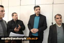 نشست صمیمی رییس  دانشگاه فرهنگیان استان آذربایجان شرقی با هیئت رئیسه و مدیران گروههای  درسی پردیس علامه امینی  8