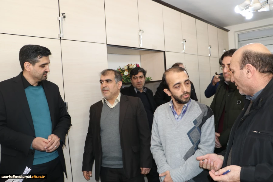 نشست صمیمی رییس  دانشگاه فرهنگیان استان آذربایجان شرقی با هیئت رئیسه و مدیران گروههای  درسی پردیس علامه امینی  9