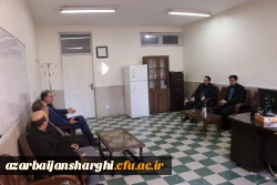 نشست صمیمی رییس  دانشگاه فرهنگیان استان آذربایجان شرقی با هیئت رئیسه و مدیران گروههای  درسی پردیس علامه امینی  13