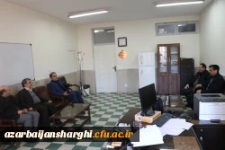 نشست صمیمی رییس  دانشگاه فرهنگیان استان آذربایجان شرقی با هیئت رئیسه و مدیران گروههای  درسی پردیس علامه امینی  10