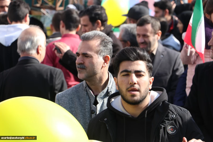 جشن طلوع 46 سالگی انقلاب اسلامی با حضور مدیریت ،اساتید ،همکاران و دانشجو معلمان دانشگاه فرهنگیان آذربایجان شرقی 32