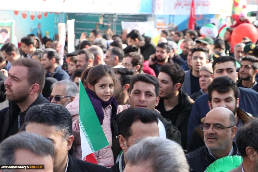 جشن طلوع 46 سالگی انقلاب اسلامی با حضور مدیریت ،اساتید ،همکاران و دانشجو معلمان دانشگاه فرهنگیان آذربایجان شرقی 34