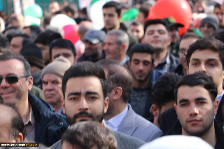 جشن طلوع 46 سالگی انقلاب اسلامی با حضور مدیریت ،اساتید ،همکاران و دانشجو معلمان دانشگاه فرهنگیان آذربایجان شرقی 38