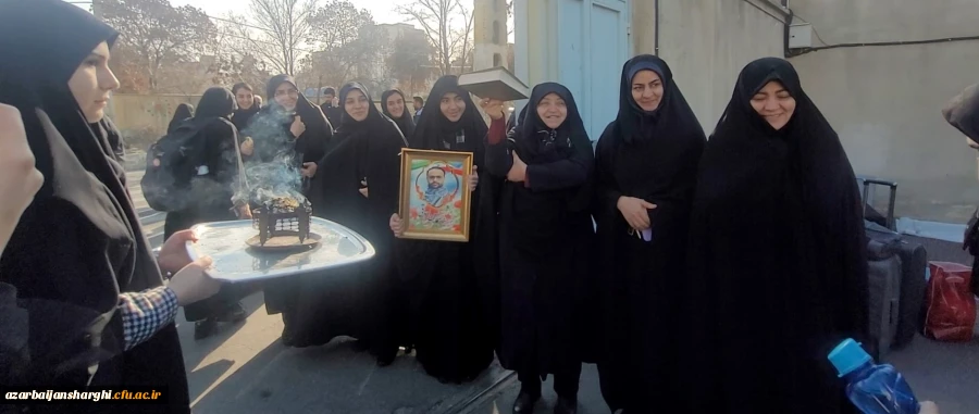 اعزام دانشجویان  دانشگاه فرهنگیان آذربایجان شرقی در قالب اردوی راهیان نور به مناطق عملیاتی جنوب  2