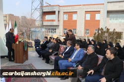 غرس نهال  با هدف پردیس سبز و گرامیداشت یاد و خاطره شهدای دانشجو معلم در دانشگاه فرهنگیان آذربایجان شرقی 2