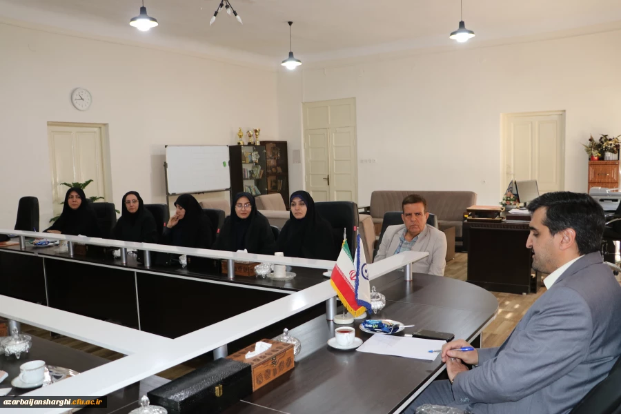 جلسه شورای پژوهشی دانشگاه فرهنگیان استان آذربایجان شرقی 3