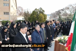 غرس نهال  با هدف پردیس سبز و گرامیداشت یاد و خاطره شهدای دانشجو معلم در دانشگاه فرهنگیان آذربایجان شرقی 20