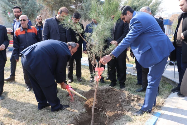 غرس نهال  با هدف پردیس سبز و گرامیداشت یاد و خاطره شهدای دانشجو معلم در دانشگاه فرهنگیان آذربایجان شرقی 23
