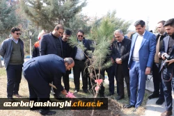 غرس نهال  با هدف پردیس سبز و گرامیداشت یاد و خاطره شهدای دانشجو معلم در دانشگاه فرهنگیان آذربایجان شرقی 24