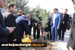 غرس نهال  با هدف پردیس سبز و گرامیداشت یاد و خاطره شهدای دانشجو معلم در دانشگاه فرهنگیان آذربایجان شرقی 26