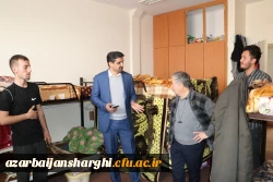بازدید رییس دانشگاه فرهنگیان استان آذربایجان شرقی بصورت سرزده از خوابگاه دانشجویی شهید مدرس 6