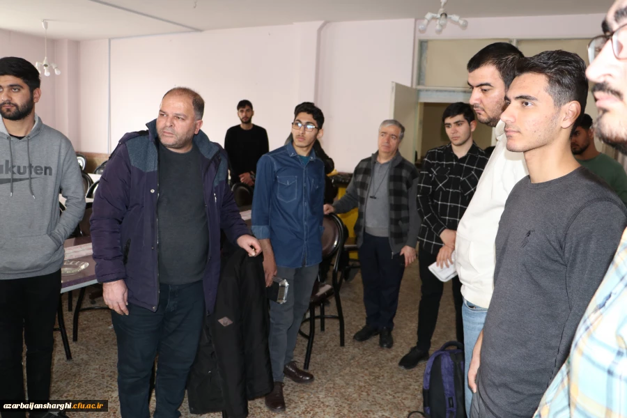 بازدید رییس دانشگاه فرهنگیان استان آذربایجان شرقی بصورت سرزده از خوابگاه دانشجویی شهید مدرس 13