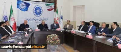 امضای تفاهم نامه  صنعتی  اتاق بازرگانی تبریز با دانشگاه های استان آذربایجان شرقی 