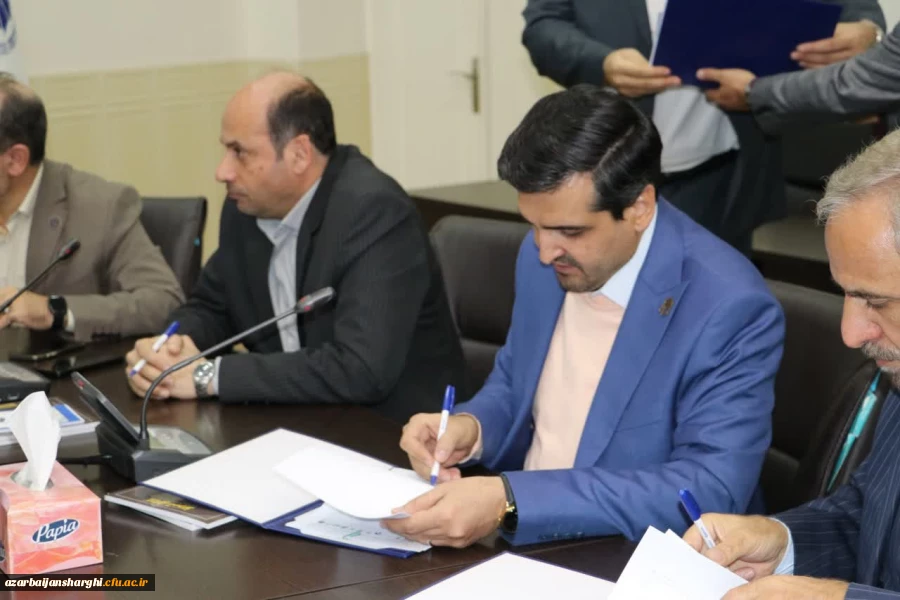 امضای تفاهم نامه  صنعتی  اتاق بازرگانی تبریز با دانشگاه های استان آذربایجان شرقی  11