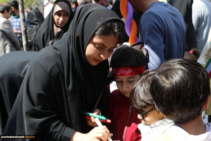 دعوت رئیس دانشگاه فرهنگیان استان آذربایجان شرقی از دانشگاهیان در راهپیمایی  روز قدس  6