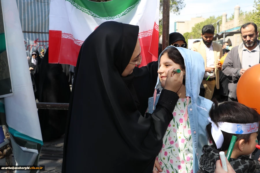 دعوت رئیس دانشگاه فرهنگیان استان آذربایجان شرقی از دانشگاهیان در راهپیمایی  روز قدس  7