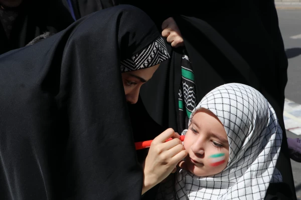 حضور گسترده اساتید ، کارکنان و  دانشجو معلمان دانشگاه فرهنگیان استان آذربایجان شرقی در راهپیمایی  روز قدس  24