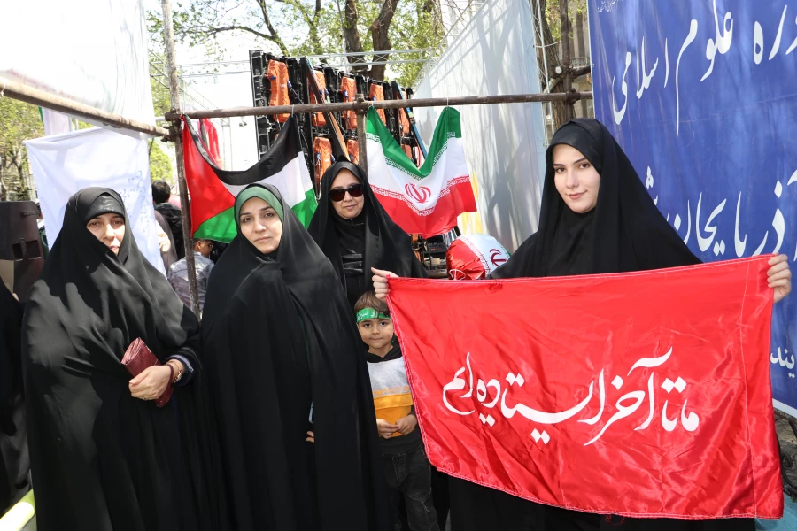 حضور گسترده اساتید ، کارکنان و  دانشجو معلمان دانشگاه فرهنگیان استان آذربایجان شرقی در راهپیمایی  روز قدس  29