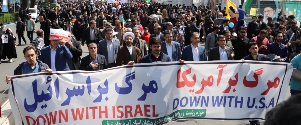 حضور گسترده اساتید ، کارکنان و  دانشجو معلمان دانشگاه فرهنگیان استان آذربایجان شرقی در راهپیمایی  روز قدس  30